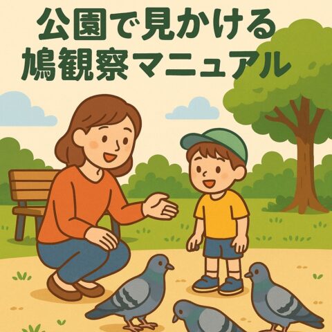 親子で楽しむ！公園で見かける鳩観察マニュアル