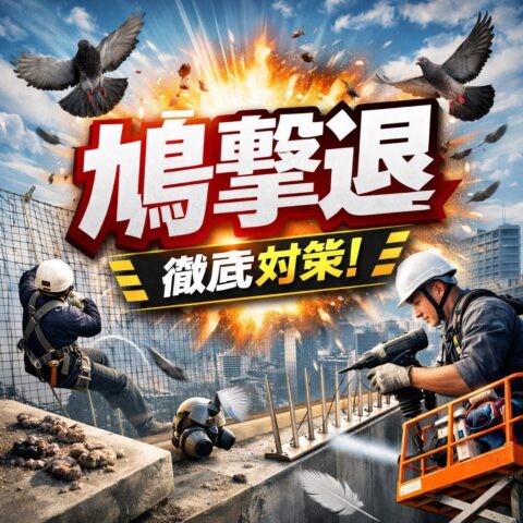 鳩撃退で建物を守る！被害を防ぐ最新対策とは？【完全対策ガイド】